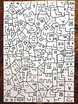 絵画　一点もの 一点もの】【墨アート15角】『縁』/和、和紙、水墨、 絵画 Saki